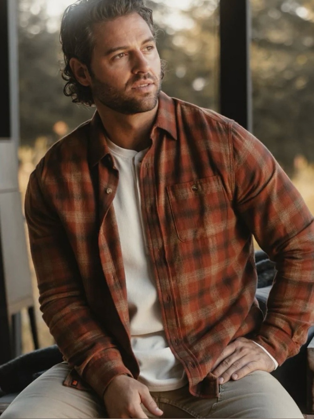 THE NORMAL BRAND Hudson Brushed Flannel